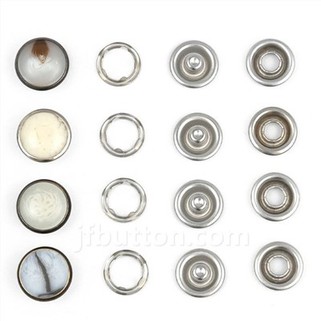 Broquets de perles per a la roba