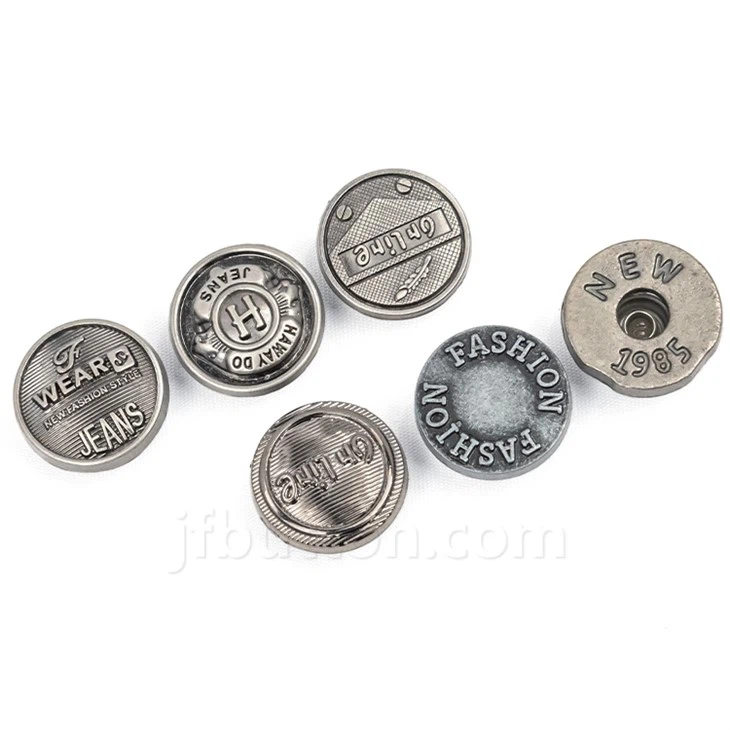 Removable Jeans Button