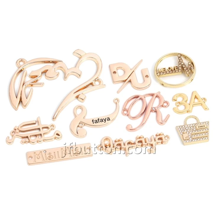 Handmade Metal Bag Labels