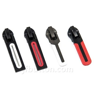 Slider de cremallera de plàstic de 10 mm