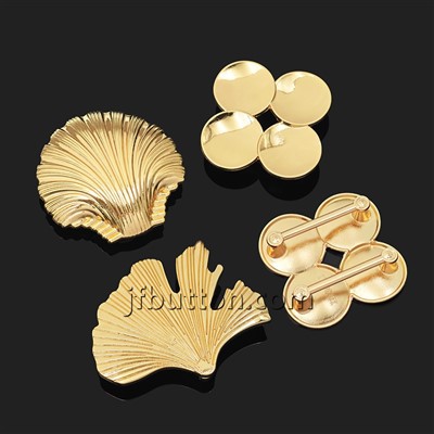 Tancament metàl·lic de banyador de fulla de ginkgo