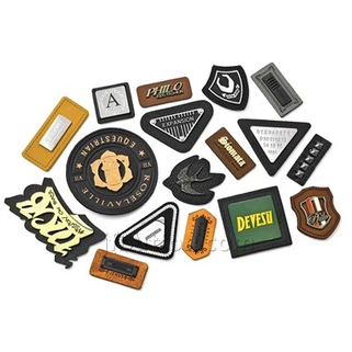 Etiqueta de pell de texans