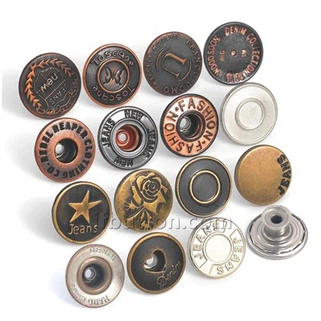 Botons de jaqueta de Jean de Zinc Alloy