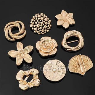 Accessoris de ferreteria amb flors per a la part superior de bikini