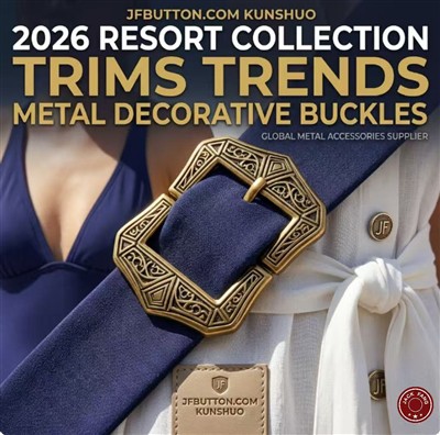 2026 Resort Collection Trims Tendències: sivelles decoratives metàl·liques