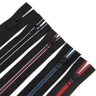 Zip invisible de final obert
